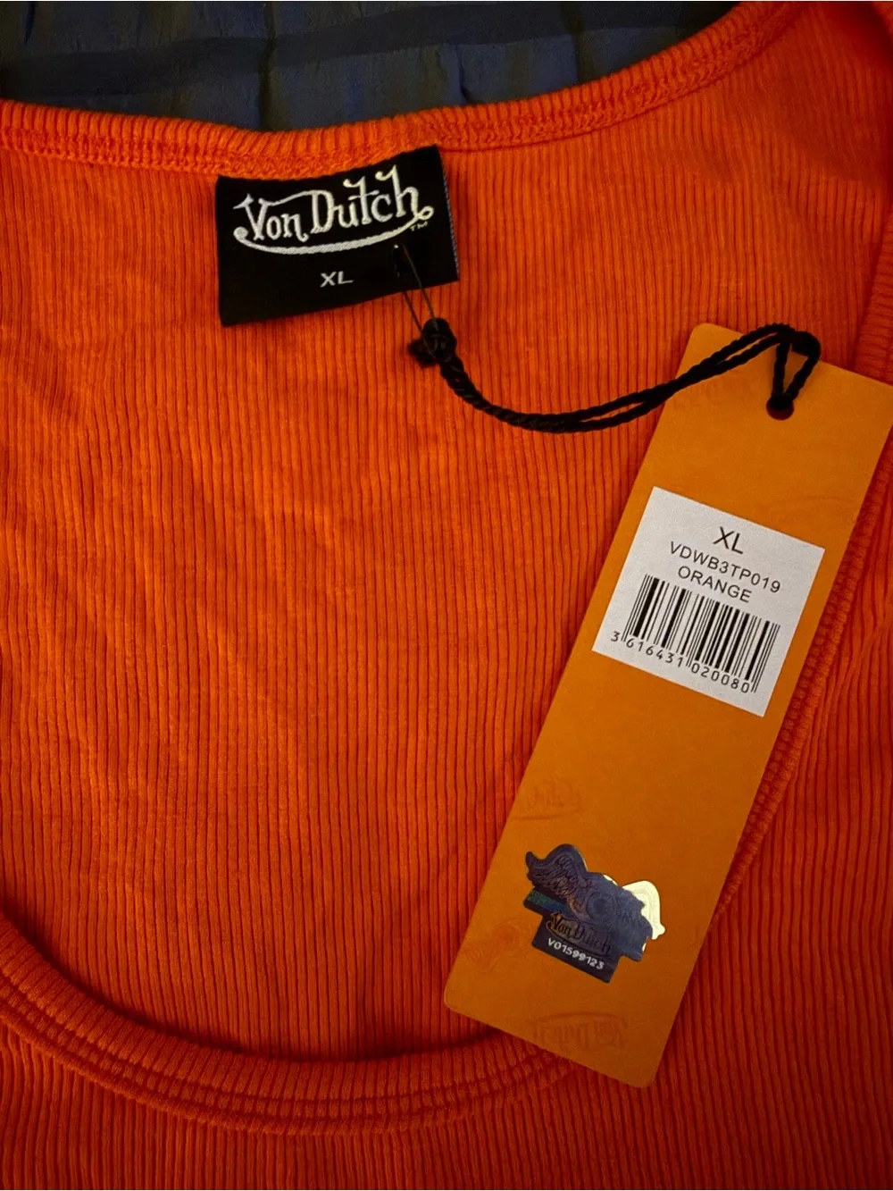 Von Dutch vivid orange