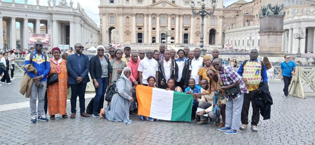 Délégation Ivoirienne en Pèlerinage au Vatican pour le Jubilé des Catéchistes