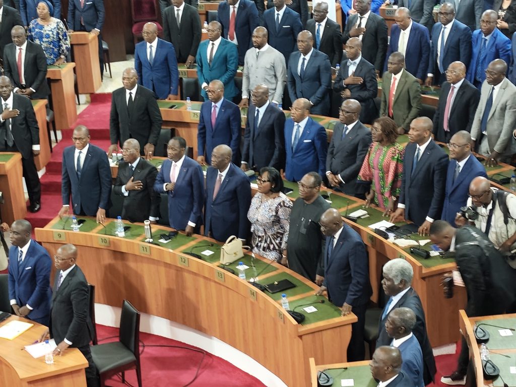 Assemblée nationale : Patrick Achi élu nouveau président du Parlement ivoirien.